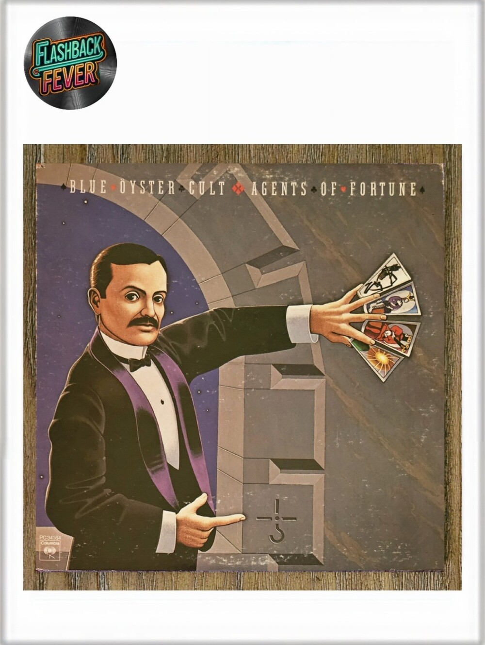 BLUE ÖYSTER CULT•Agents of Fortune•1976 US (#PC 34164)•Jacksonville Pressing